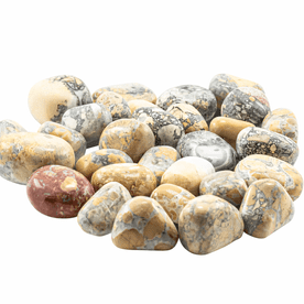 Maligano Jasper Crystal - Single Polished Tumblestone