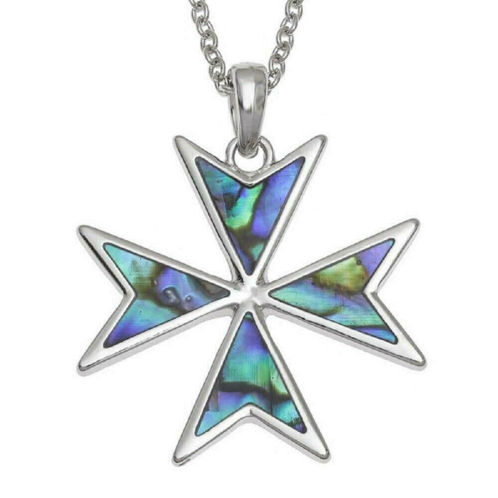 Maltese Cross Necklace