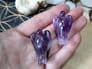 Natural Amethyst Guardian Angel (Medium, 2inch)