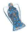 Natural Turquoise Orgonite Guardian Angel (Large, 3inch)