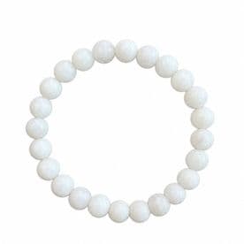Rainbow Moonstone 8mm Bead Bracelet