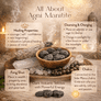 Raw Agni Manitite - Natural Protection Crystal