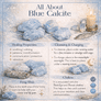 Raw Blue Calcite Crystal Chunk