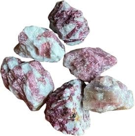 Raw Pink Tourmaline Crystal (Single Piece)