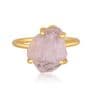 Raw Rose Quartz Ring (Cancer / July Birthstone)