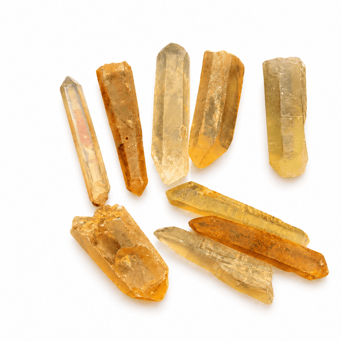 Raw Tangerine Quartz
