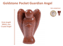 Red Goldstone Pocket Angel (Mini 2 cms)