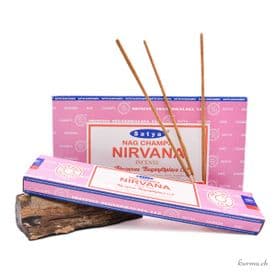 Satya Nirvana Incense (15grams, Pack of 12 incense sticks)
