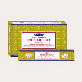 Satya Tree of Life Incense (15grams, Pack of 12 incense sticks)