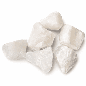 Snow Quartz Raw Crystal Chunk