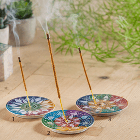 Soapstone Incense Holder - Handcarved