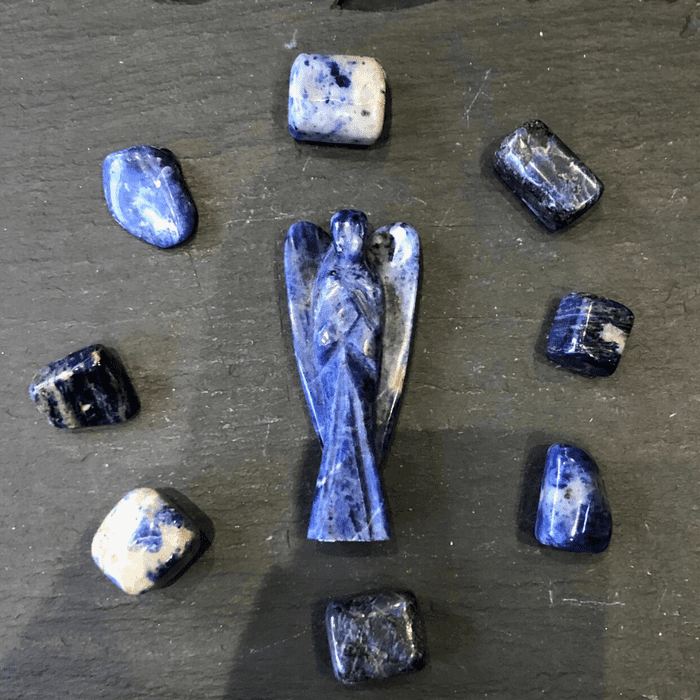 Sodalite Guardian Angel (Large 3 Inch)