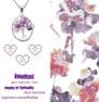 Sterling Silver Amethyst Tree of Life Necklace