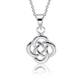 Sterling Silver Celtic Infinity Knot Necklace