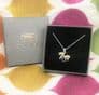 Sterling Silver Gold Plated Unicorn Necklace