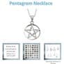 Sterling Silver Pentagram Necklace