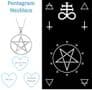 Sterling Silver Pentagram Necklace - Large