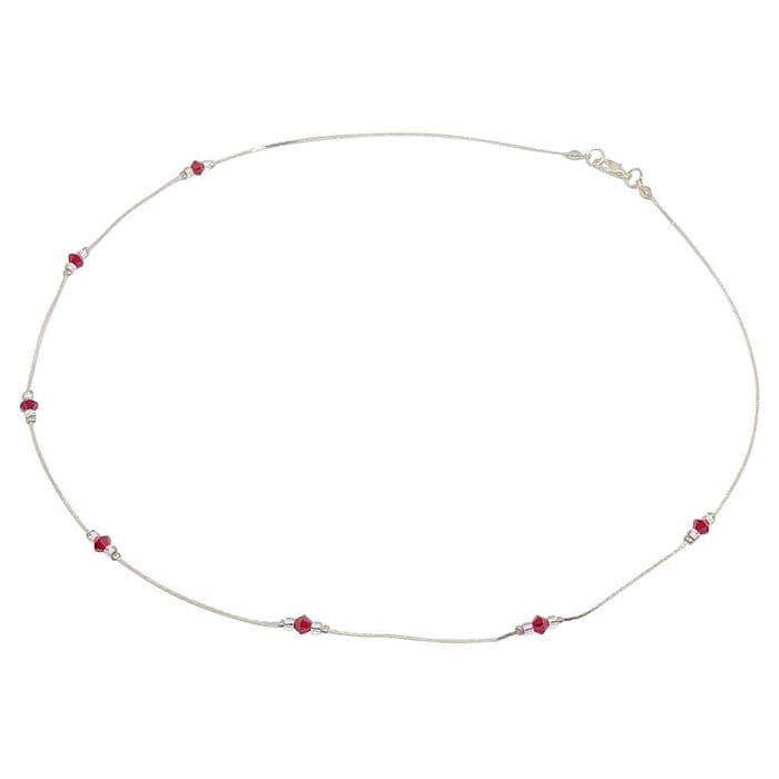 Sterling Silver Swarovski Necklace