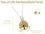 Sterling Silver Tree of Life (Gold Tone)