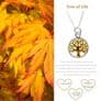 Sterling Silver Tree of Life (Gold Tone)