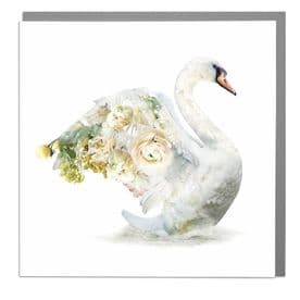 Swan Card by Lola Designs