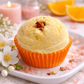 Sweet Orange Jasmine - Fizzing Cupcake Bath Melt