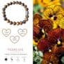 Tiger Eye 8mm Buddha Bead Bracelet