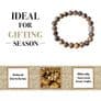 Tiger Eye 8mm Buddha Bead Bracelet
