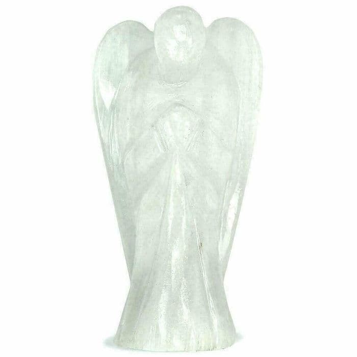 White Selenite Guardian Angel (Medium 2inch)
