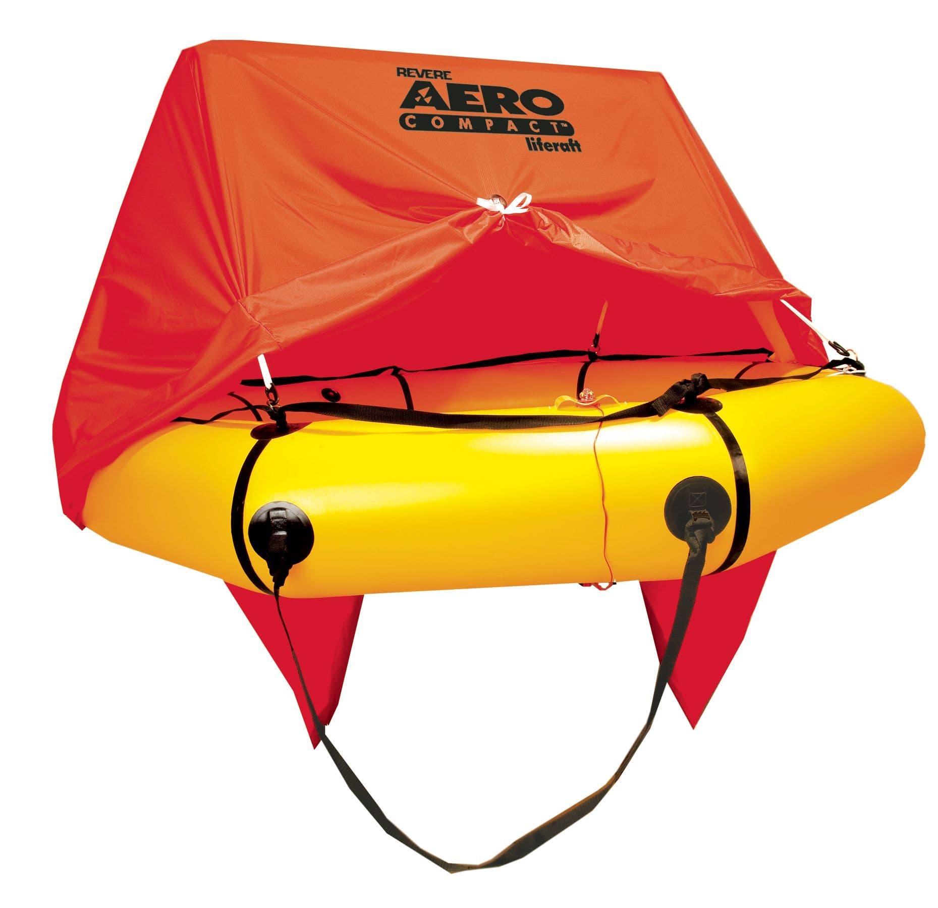 Aero Compact Four Man Aviation Survival Liferaft with Canopy