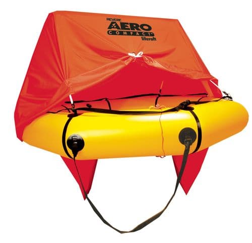 Aero Compact Four Man Aviation Survival Liferaft with Canopy