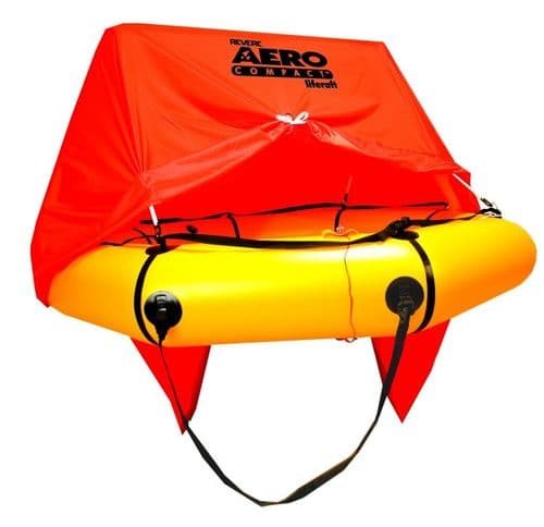 Aero Compact Two Man Aviation Survival Liferaft with Canopy