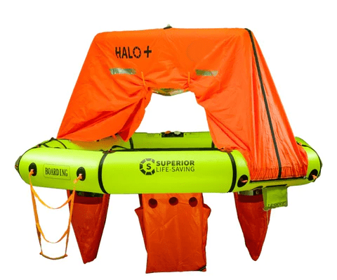HALO Aviation liferaft - Four person with Canopy