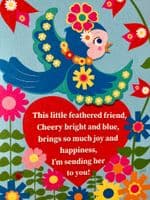 Feathered Friend Postcard