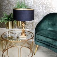 Gold Leopard Lamp