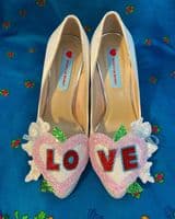 Hand-Made Customised Wedding Shoe Clips (Made to Order)