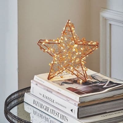 Indoor / Outdoor Amber Galaxy Star Light