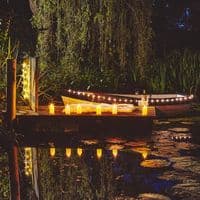 Indoor / Outdoor LED Pillar Candles (Set of 2)