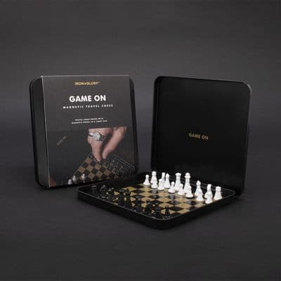 Iron & Glory Game On Travel Chess Set