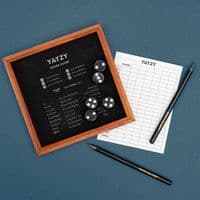 Iron & Glory Wooden Yatzy Game
