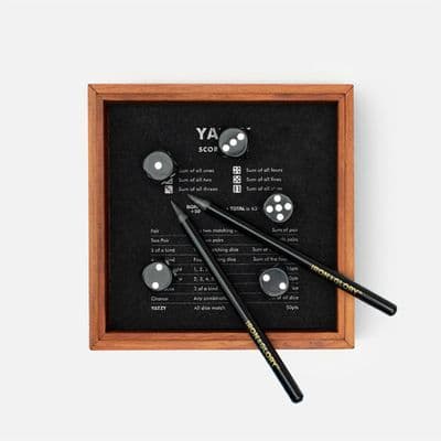 Iron & Glory Wooden Yatzy Game