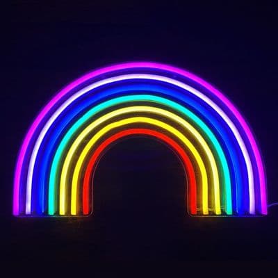 Rainbow Neon Light Sign
