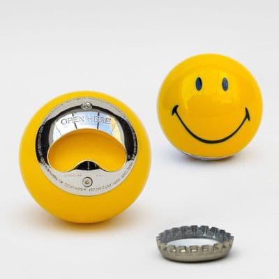 Smiley Pool Ball Bottle Opener