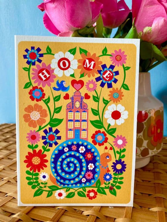 Snail Home Card