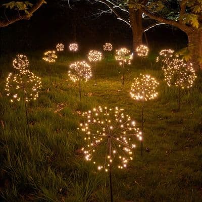 Solar Dandelion Outdoor Stake Light