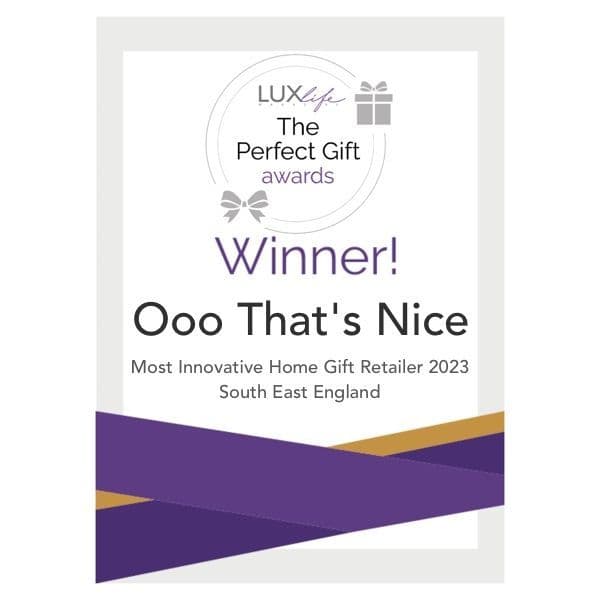 LUXlife Most Innovative Home Gift Retailer 2023 South East England