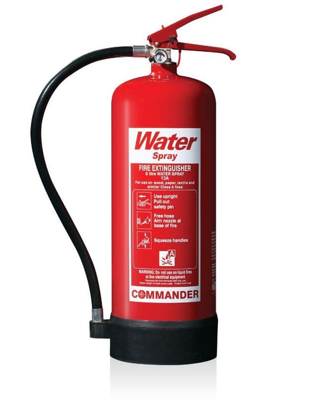 6 Litre Water Fire Extinguisher
