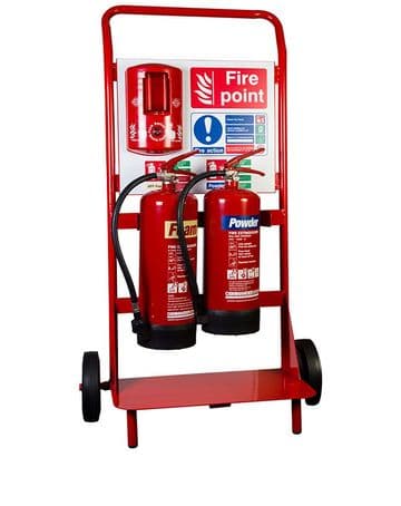 Extinguisher Trolley Backboard