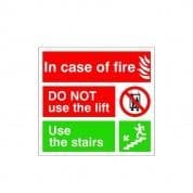 Fire Action Sign FEX 18