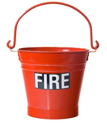 Fire Bucket & Lid-P